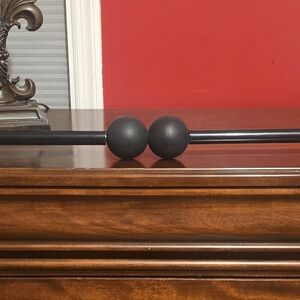 Black Double Ball Massage Stick